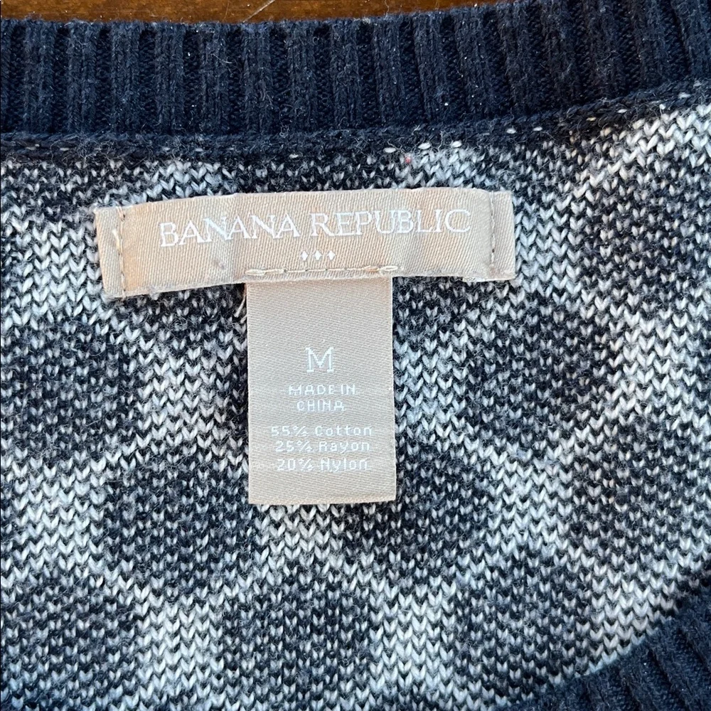 Banana Republic Cotton Sweater Sz M